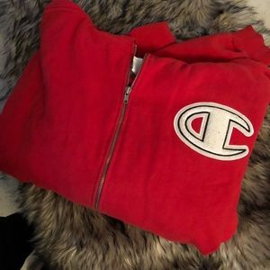 Champion zip up hoodie